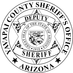 Laser Etched Yavapai County Sheriff's Office Badge
